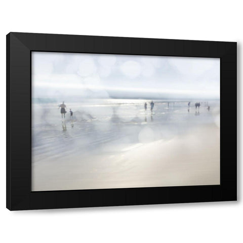 Lowtide Black Modern Wood Framed Art Print by Davis, Devon