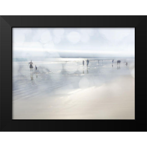 Lowtide Black Modern Wood Framed Art Print by Davis, Devon