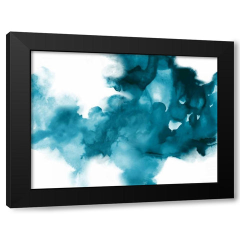 Emerge I Black Modern Wood Framed Art Print with Double Matting by Hudson, Daniela