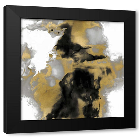 Transpire I Black Modern Wood Framed Art Print by Hudson, Daniela