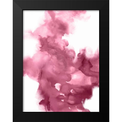 Universal I Black Modern Wood Framed Art Print by Hudson, Daniela