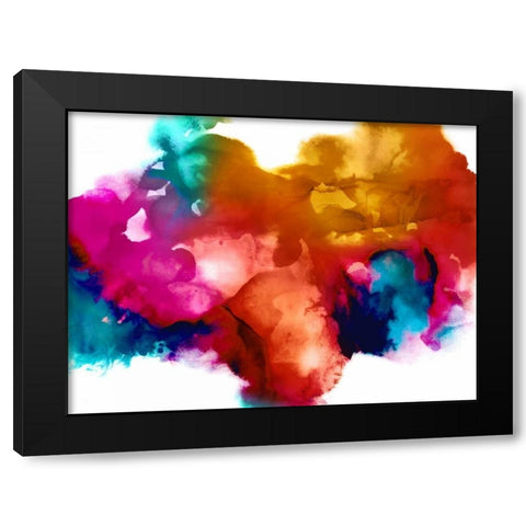 Transform I Black Modern Wood Framed Art Print with Double Matting by Hudson, Daniela