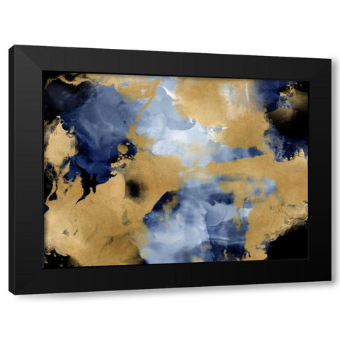 Progression I Black Modern Wood Framed Art Print by Hudson, Daniela