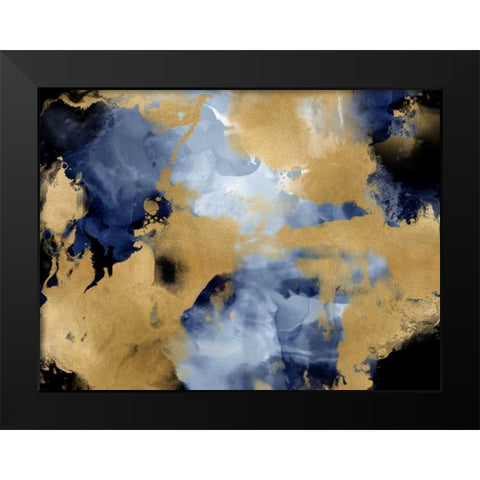 Progression I Black Modern Wood Framed Art Print by Hudson, Daniela