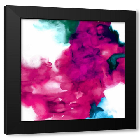 Transform III Black Modern Wood Framed Art Print with Double Matting by Hudson, Daniela