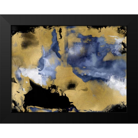 Progression II Black Modern Wood Framed Art Print by Hudson, Daniela