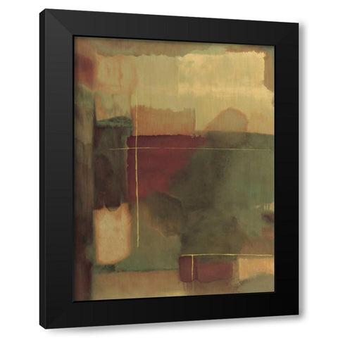 Intersect I Black Modern Wood Framed Art Print by Gray, Dennis