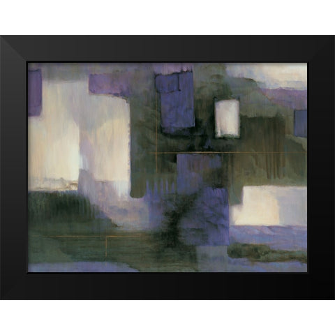 Rendez vous I Black Modern Wood Framed Art Print by Gray, Dennis