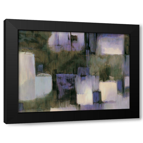Rendez vous II Black Modern Wood Framed Art Print with Double Matting by Gray, Dennis