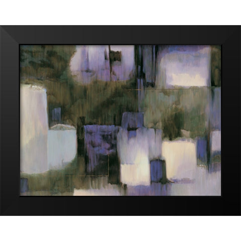 Rendez vous II Black Modern Wood Framed Art Print by Gray, Dennis