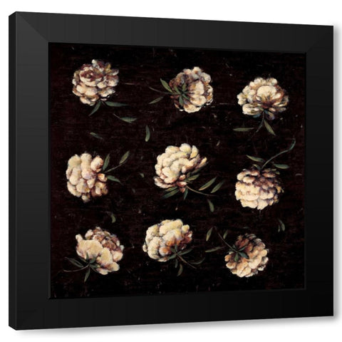 A Study in White Black Modern Wood Framed Art Print with Double Matting by Harper, Diane