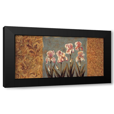 Timeless I Black Modern Wood Framed Art Print with Double Matting by Harper, Diane