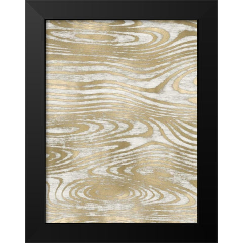 Movement III Black Modern Wood Framed Art Print by Carson, Danielle