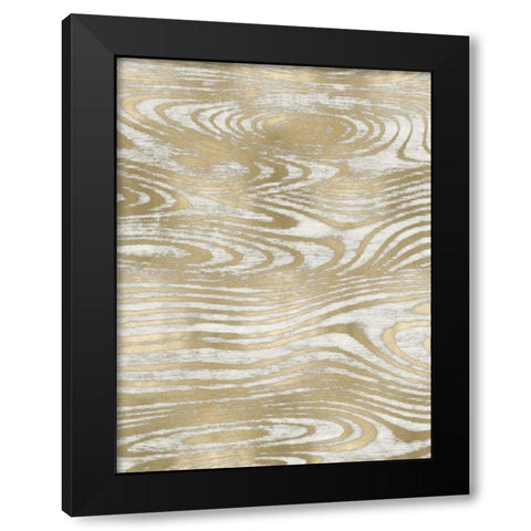 Movement IV Black Modern Wood Framed Art Print by Carson, Danielle