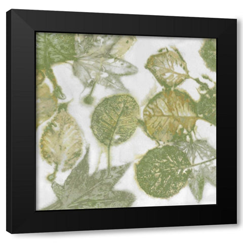 Nature II Black Modern Wood Framed Art Print with Double Matting by Carson, Danielle