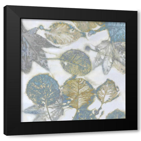 Aqua Nature II Black Modern Wood Framed Art Print by Carson, Danielle