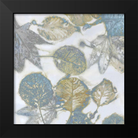 Aqua Nature II Black Modern Wood Framed Art Print by Carson, Danielle