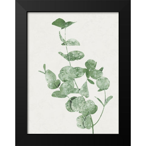Nature Green I Black Modern Wood Framed Art Print by Carson, Danielle