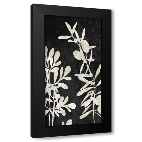 Nature Panel III Black Modern Wood Framed Art Print by Carson, Danielle