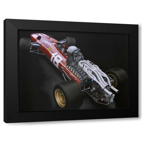 Bandini Black Modern Wood Framed Art Print by Strothers, Todd