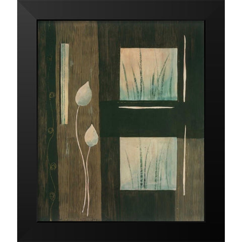 Pensee decorative I Black Modern Wood Framed Art Print by Bonnard, Etienne
