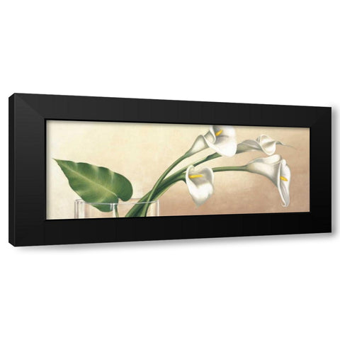 Vaso con calle bianche Black Modern Wood Framed Art Print by Barberini, Eva