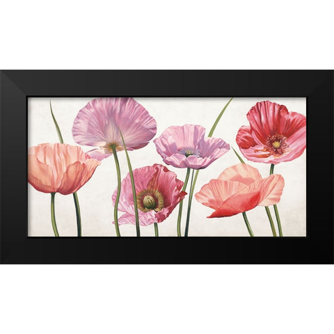 Carezza di luce Black Modern Wood Framed Art Print by Barberini, Eva