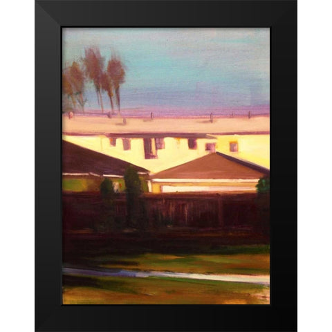 Sunlit IV Black Modern Wood Framed Art Print by Barbini, Eddie