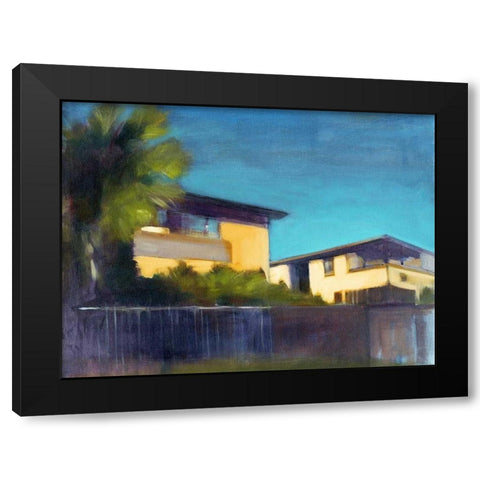 Sunlit II Black Modern Wood Framed Art Print by Barbini, Eddie