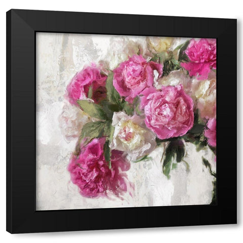 Floral Joy I Black Modern Wood Framed Art Print by Ford, Emily