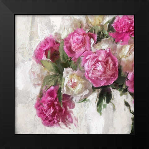 Floral Joy I Black Modern Wood Framed Art Print by Ford, Emily