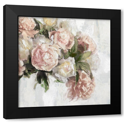 Floral Pastel II Black Modern Wood Framed Art Print by Ford, Emily