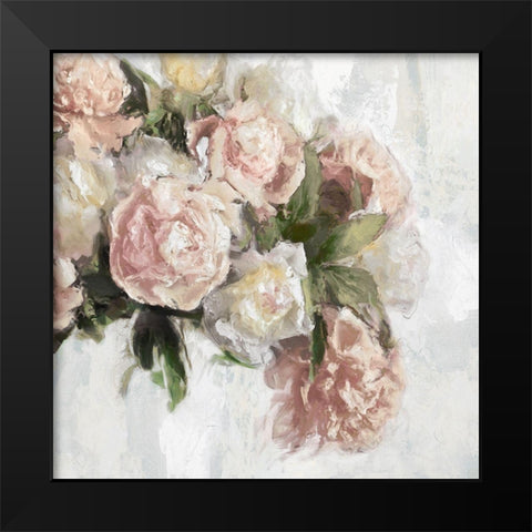 Floral Pastel II Black Modern Wood Framed Art Print by Ford, Emily
