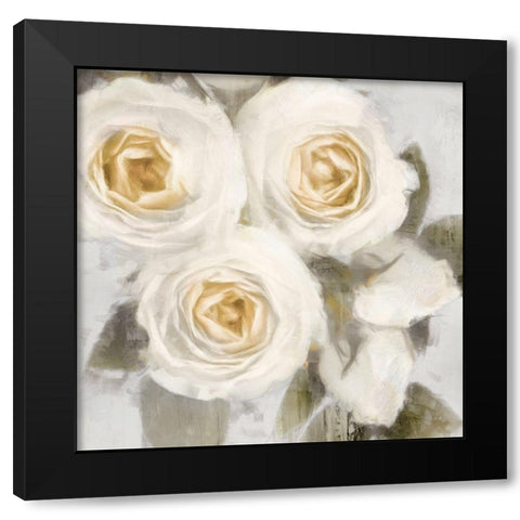 Ivory II Black Modern Wood Framed Art Print by Ford, Emily