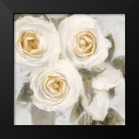 Ivory II Black Modern Wood Framed Art Print by Ford, Emily