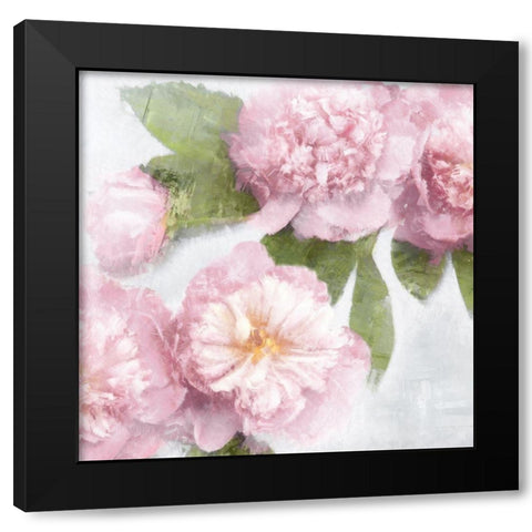 Pink Bloom II Black Modern Wood Framed Art Print by Ford, Emily