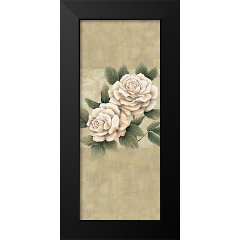 Elegance I Black Modern Wood Framed Art Print by Lopez, E.