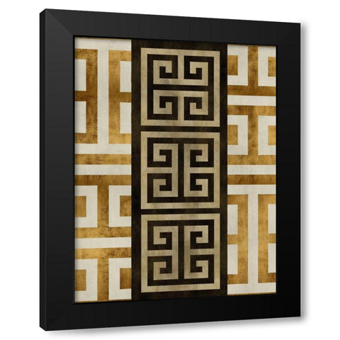 Athen I Black Modern Wood Framed Art Print by Roberts, Ellie