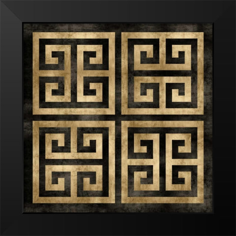 Greek Classic I Black Modern Wood Framed Art Print by Roberts, Ellie