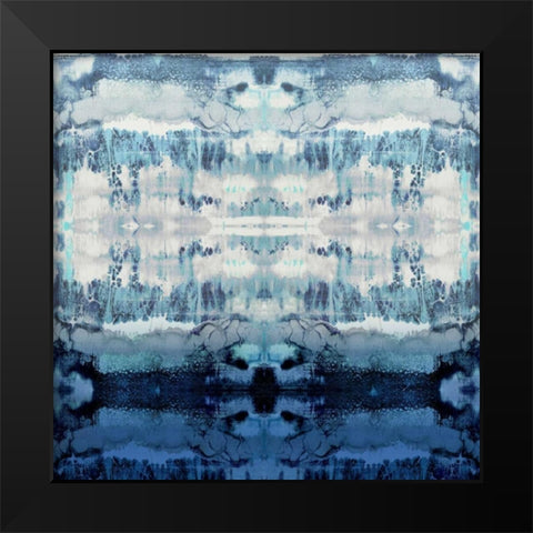 Tempting Black Modern Wood Framed Art Print by Roberts, Ellie