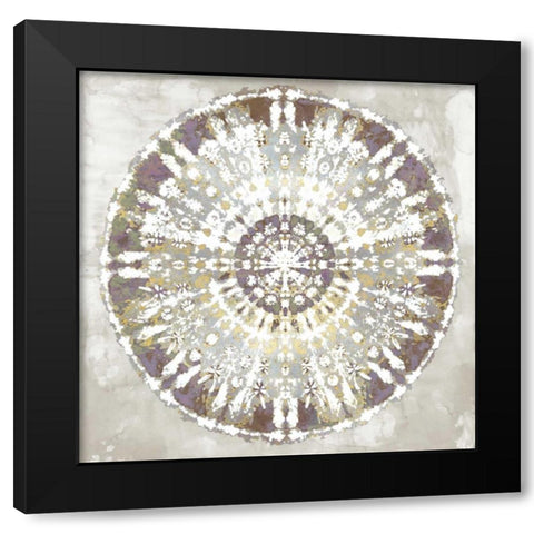 Balanced VII Black Modern Wood Framed Art Print with Double Matting by Roberts, Ellie