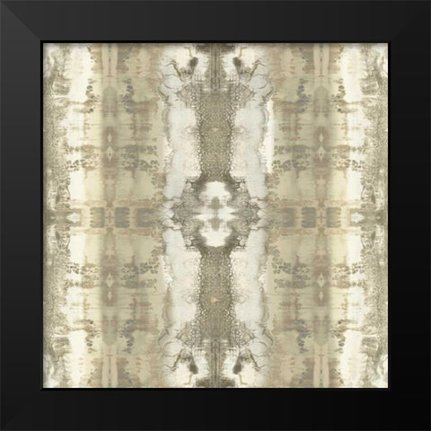 Patterns in Neutral Black Modern Wood Framed Art Print by Roberts, Ellie