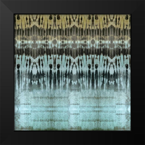 Adorn II Black Modern Wood Framed Art Print by Roberts, Ellie