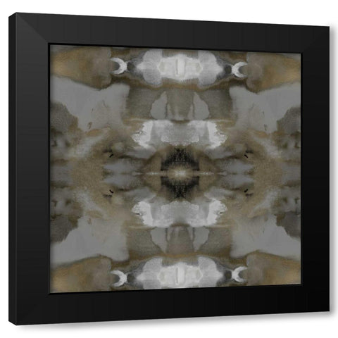 Paramount V Black Modern Wood Framed Art Print by Roberts, Ellie