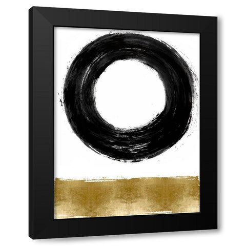 Gravitate I Black Modern Wood Framed Art Print by Roberts, Ellie