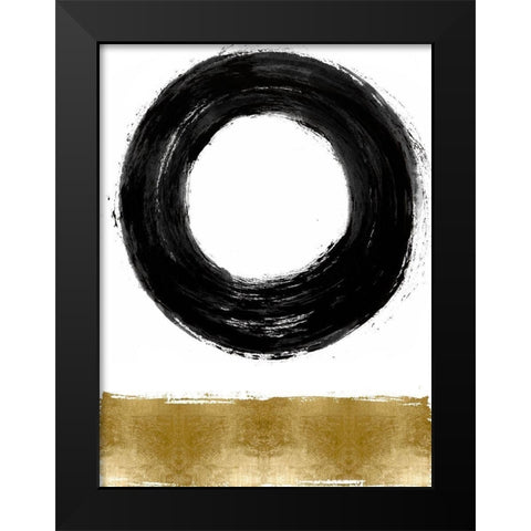 Gravitate I Black Modern Wood Framed Art Print by Roberts, Ellie