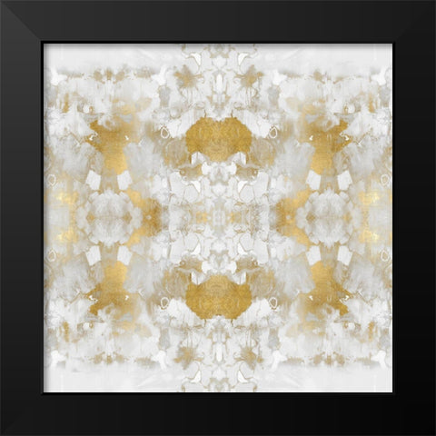 Resonate in Gold II Black Modern Wood Framed Art Print by Blake, Madeline