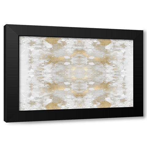 Reflections in Gold II Black Modern Wood Framed Art Print by Blake, Madeline