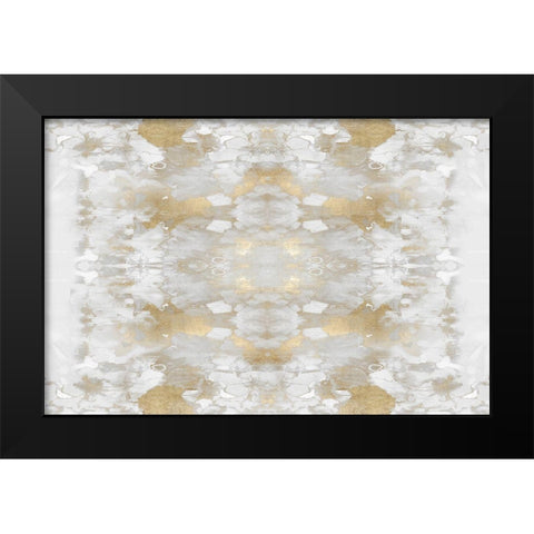 Reflections in Gold II Black Modern Wood Framed Art Print by Blake, Madeline