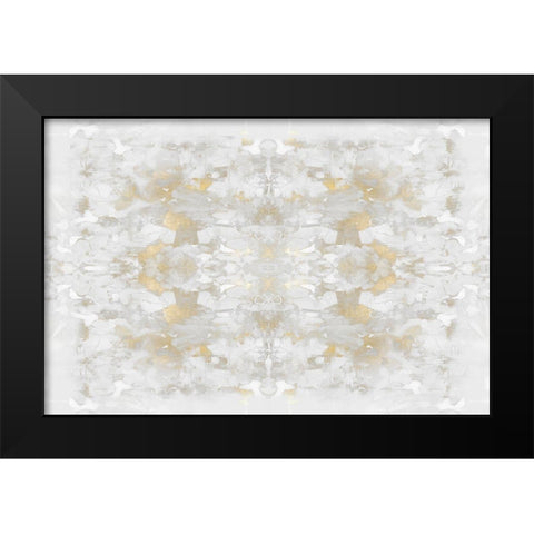 Reflections in Gold III Black Modern Wood Framed Art Print by Blake, Madeline